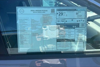 2026 Nissan Rogue Rock Creek