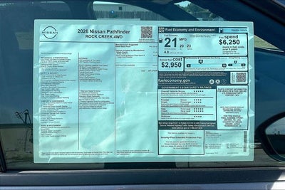 2026 Nissan Pathfinder Rock Creek