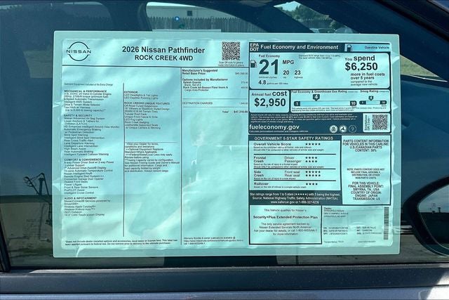 2026 Nissan Pathfinder Rock Creek