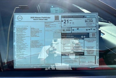 2026 Nissan Pathfinder Rock Creek