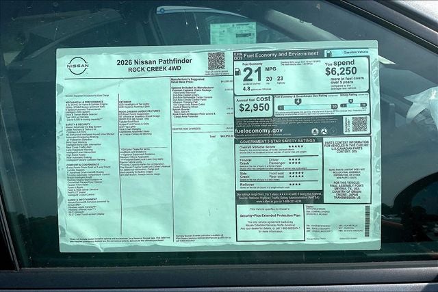 2026 Nissan Pathfinder Rock Creek