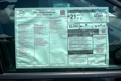 2026 Nissan Pathfinder Rock Creek