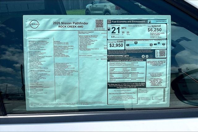 2026 Nissan Pathfinder Rock Creek