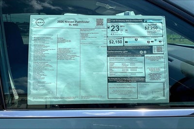 2026 Nissan Pathfinder SL