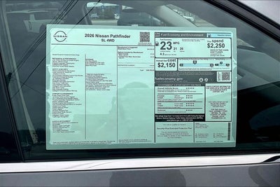 2026 Nissan Pathfinder SL