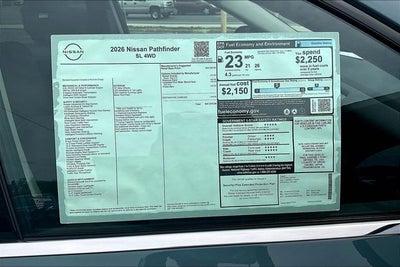 2026 Nissan Pathfinder SL