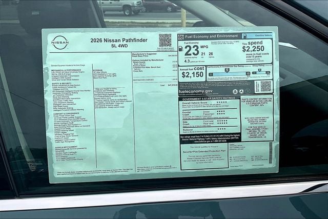 2026 Nissan Pathfinder SL
