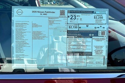 2026 Nissan Pathfinder SL