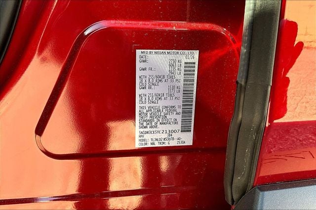 2026 Nissan Pathfinder SL