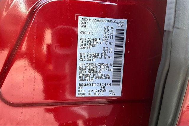 2026 Nissan Pathfinder SL