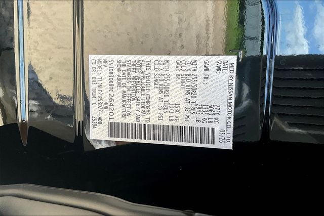 2026 Nissan Pathfinder Platinum