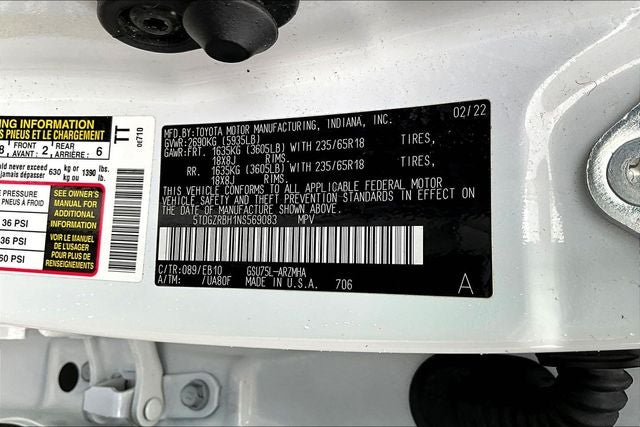 2022 Toyota Highlander XLE