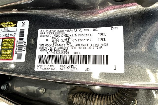 2019 Toyota Tundra Limited CrewMax