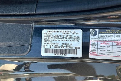 2012 Nissan 370Z Touring