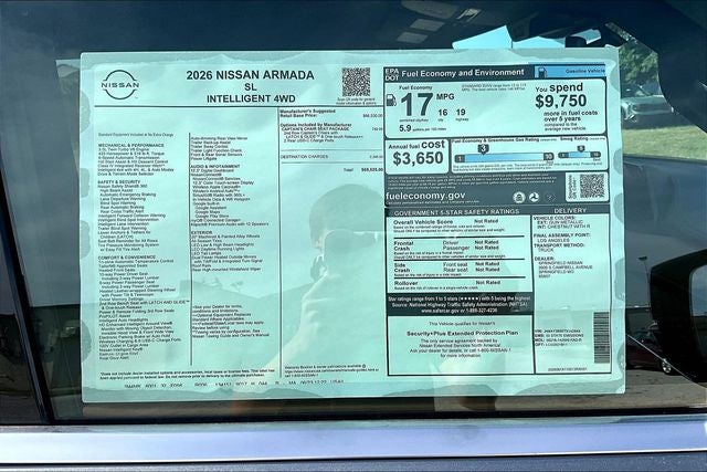 2026 Nissan Armada SL