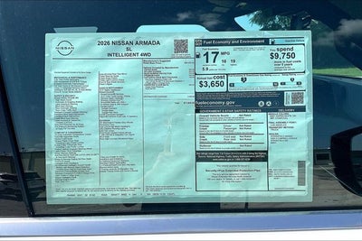 2026 Nissan Armada SL