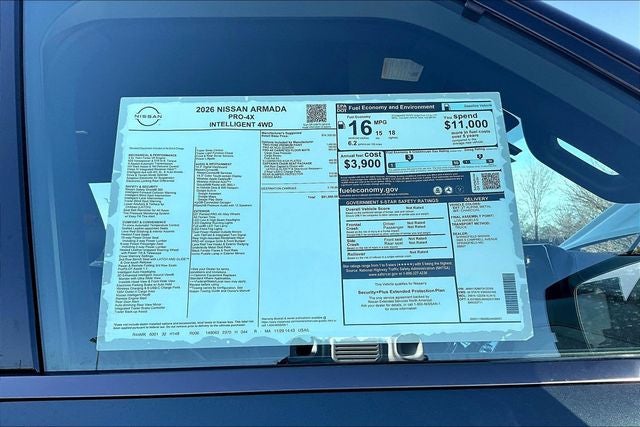 2026 Nissan Armada PRO-4X