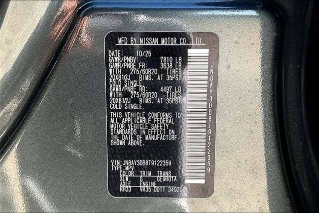 2026 Nissan Armada PRO-4X