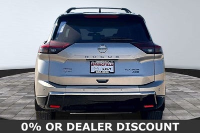 2026 Nissan Rogue Platinum