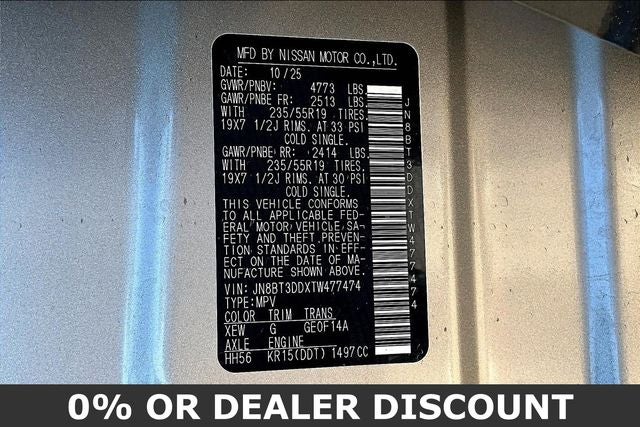 2026 Nissan Rogue Platinum