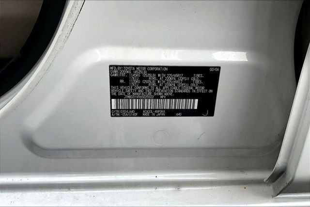 2006 Toyota RAV4 Limited